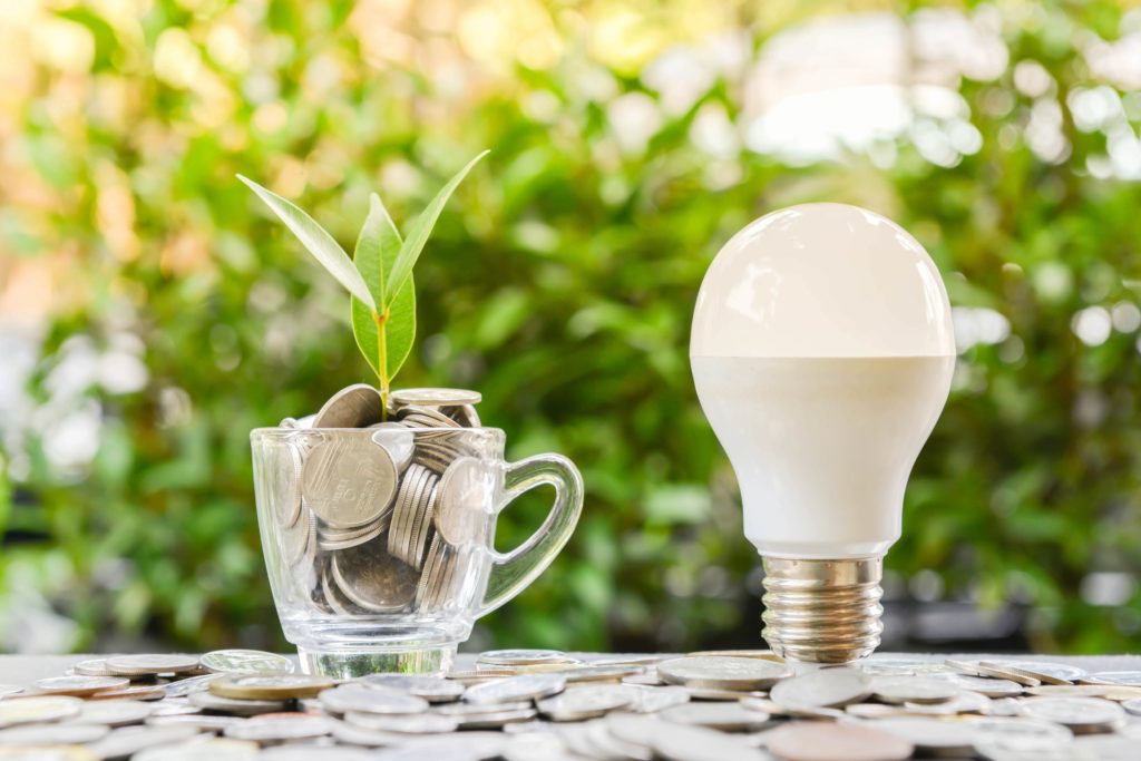 Lampade led a risparmio energetico e basso consumo